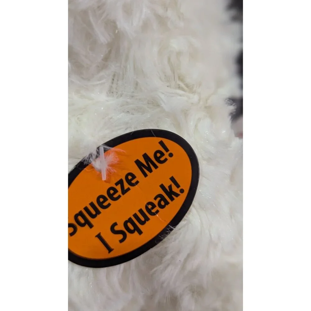 Lamb Chop Plush Dog Toy With‎ Squeaker Soft & Cuddly By DreamWorks New With Tags